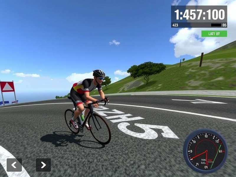 Tour De Hind Cycling Game Screenshot
